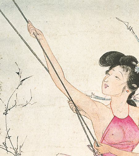 锡林浩特-胡也佛的仕女画和最知名的金瓶梅秘戏图